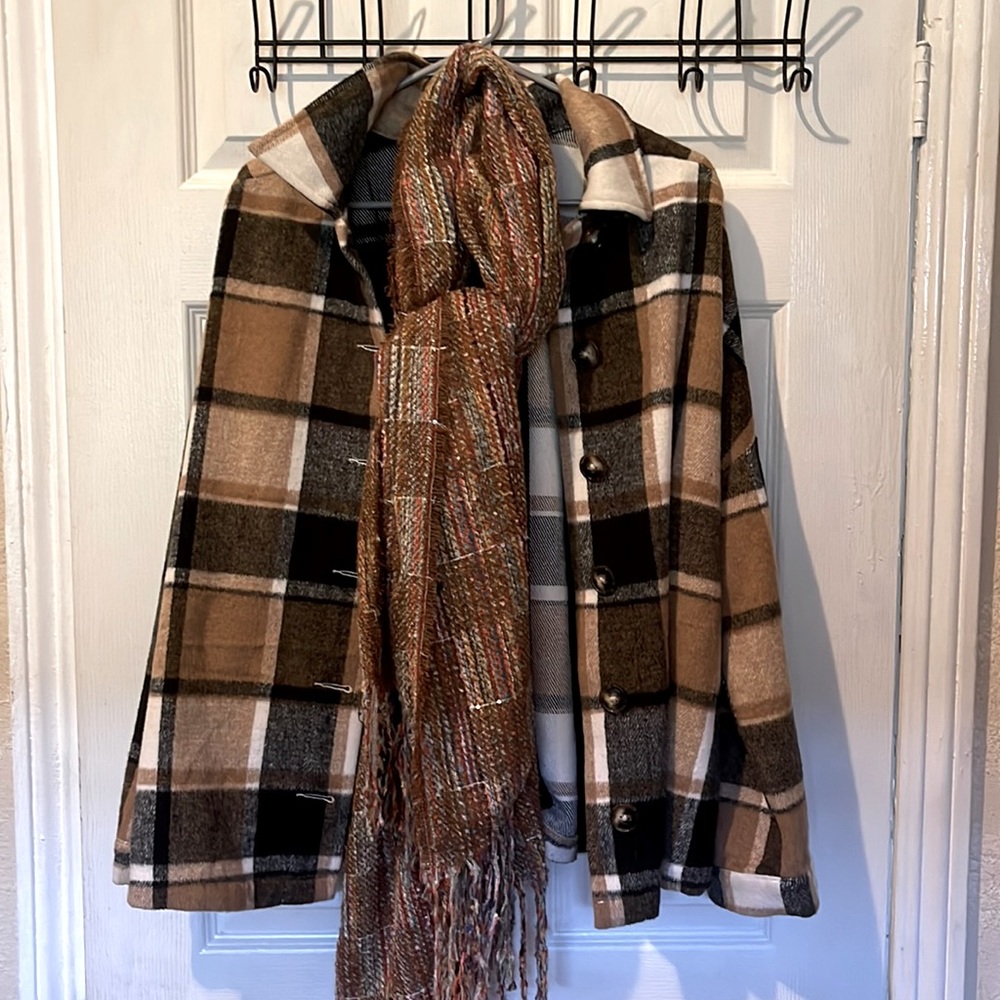 Cute holiday, fall & winter Oversized Coat